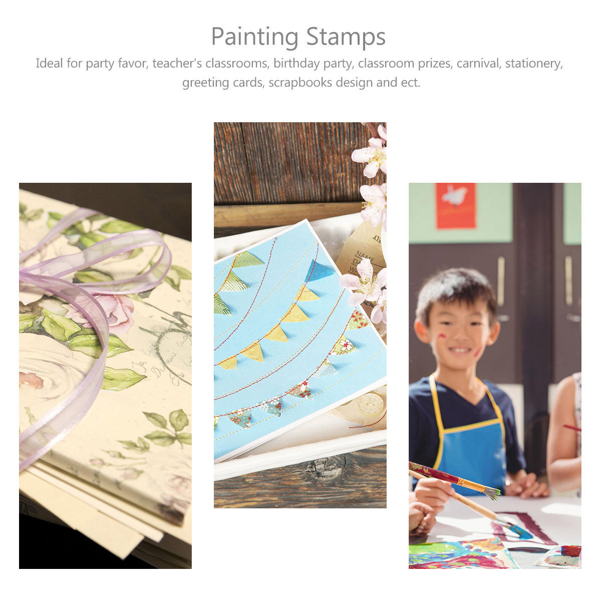 Art Craft Toddlers - 12Pcs Creative Painting Stamper Set for