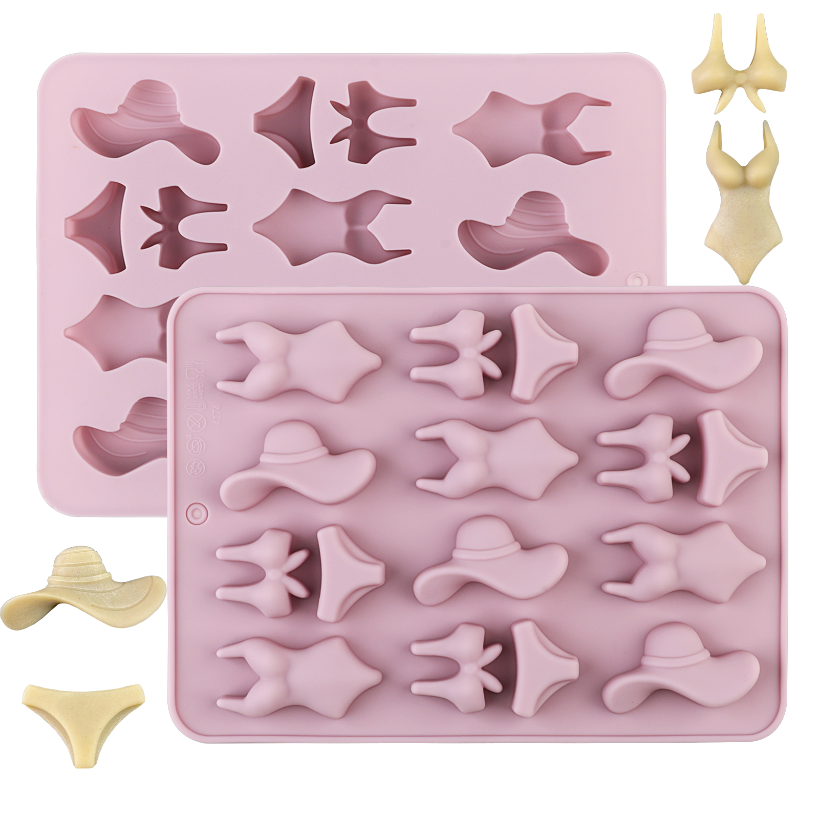 Art Craft Party - A Summer-Themed Beach Bikini Mold, Swimsuit