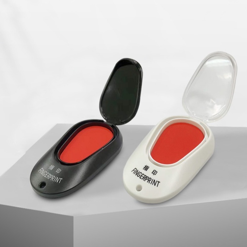 Stamping Ink Pad - Clear Stamping Mini Fingerprint Ink Pad