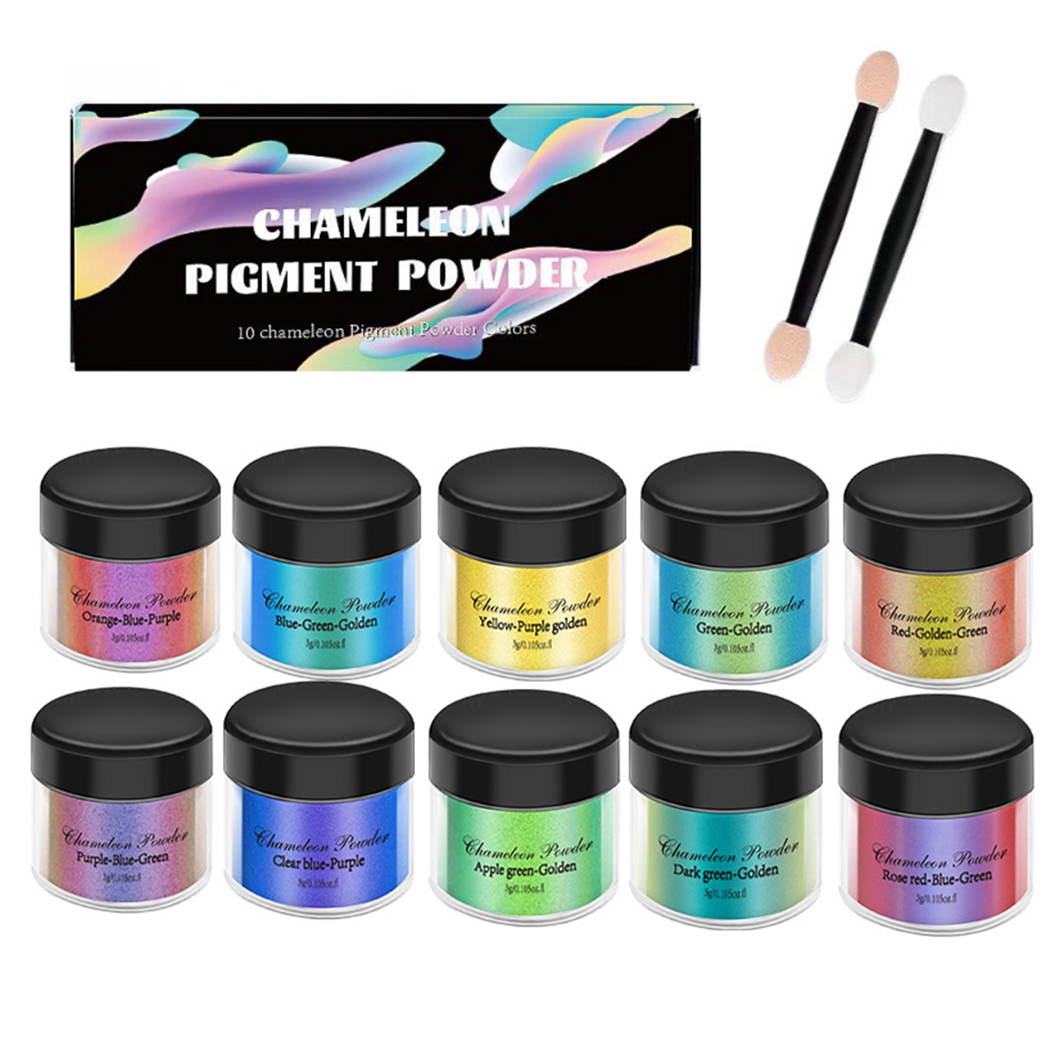 10/20pcs Mirror Chameleons Pig - Resin Pigment Powder recensione e prezzo
