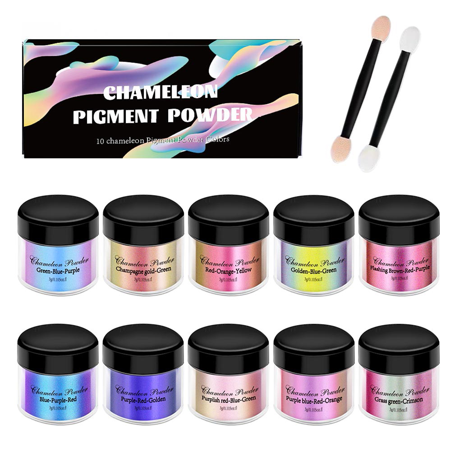 10/20pcs Mirror Chameleons Pig - Resin Pigment Powder recensione e prezzo