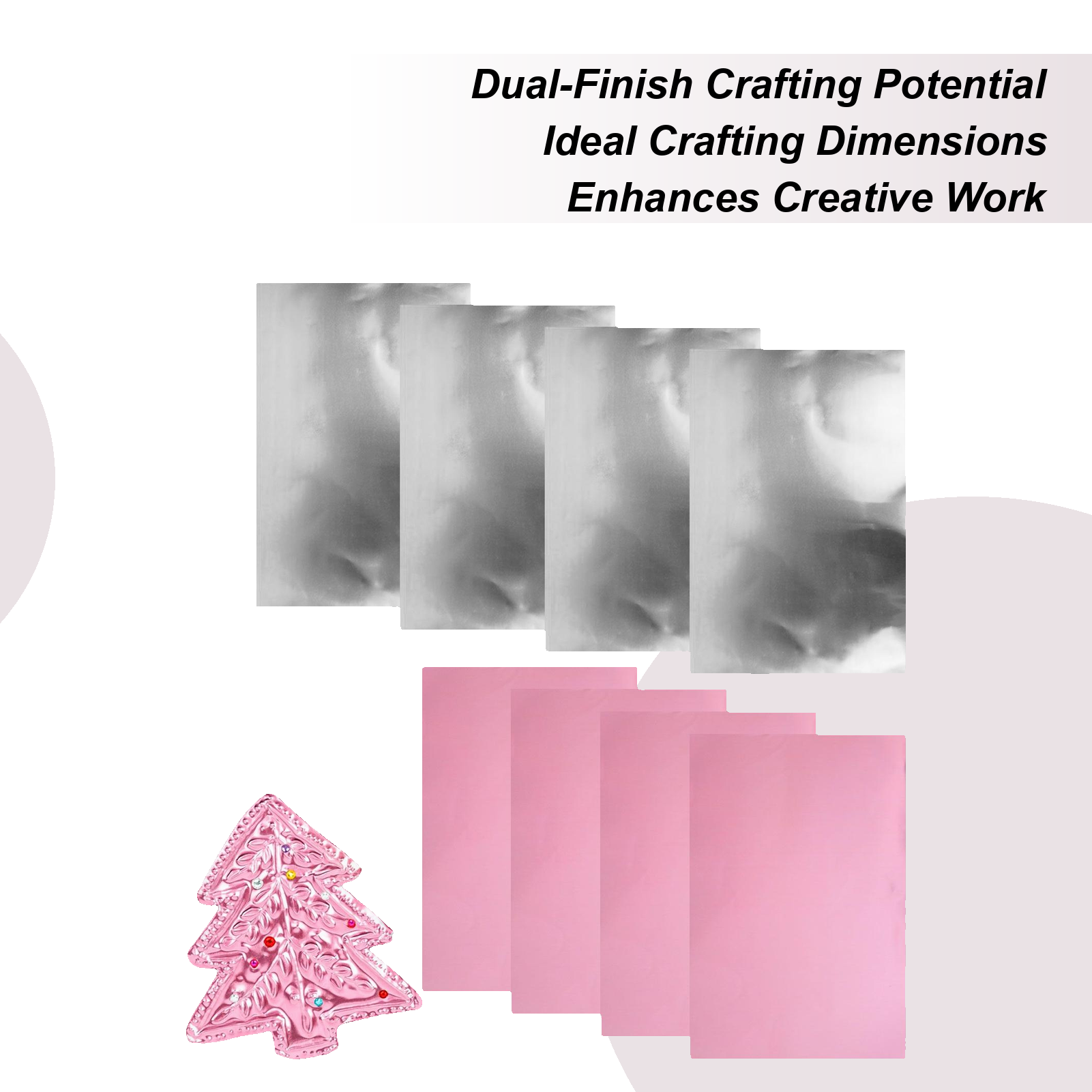 Embossing Foil 8 Pieces Alumin - Art Craft Paper recensione e prezzo