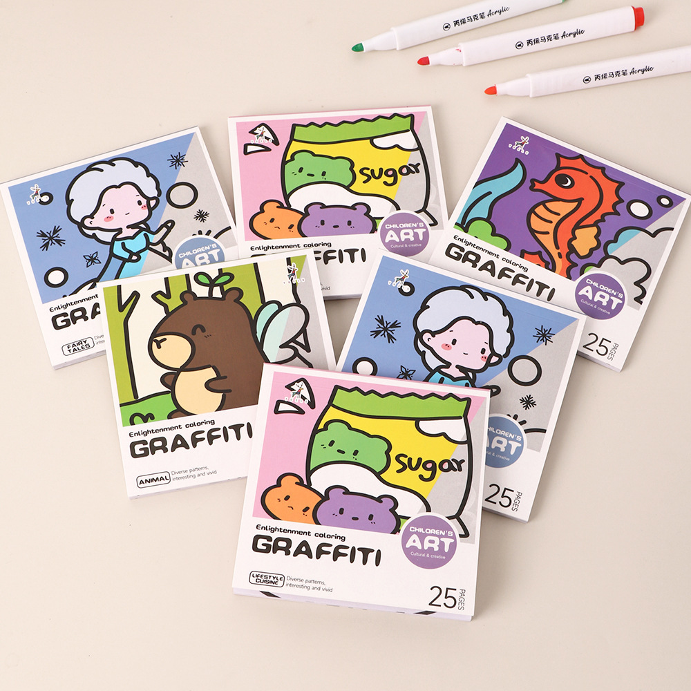 Cartoon Handy Coloring Book 25 - Art Craft Notebook recensione e prezzo