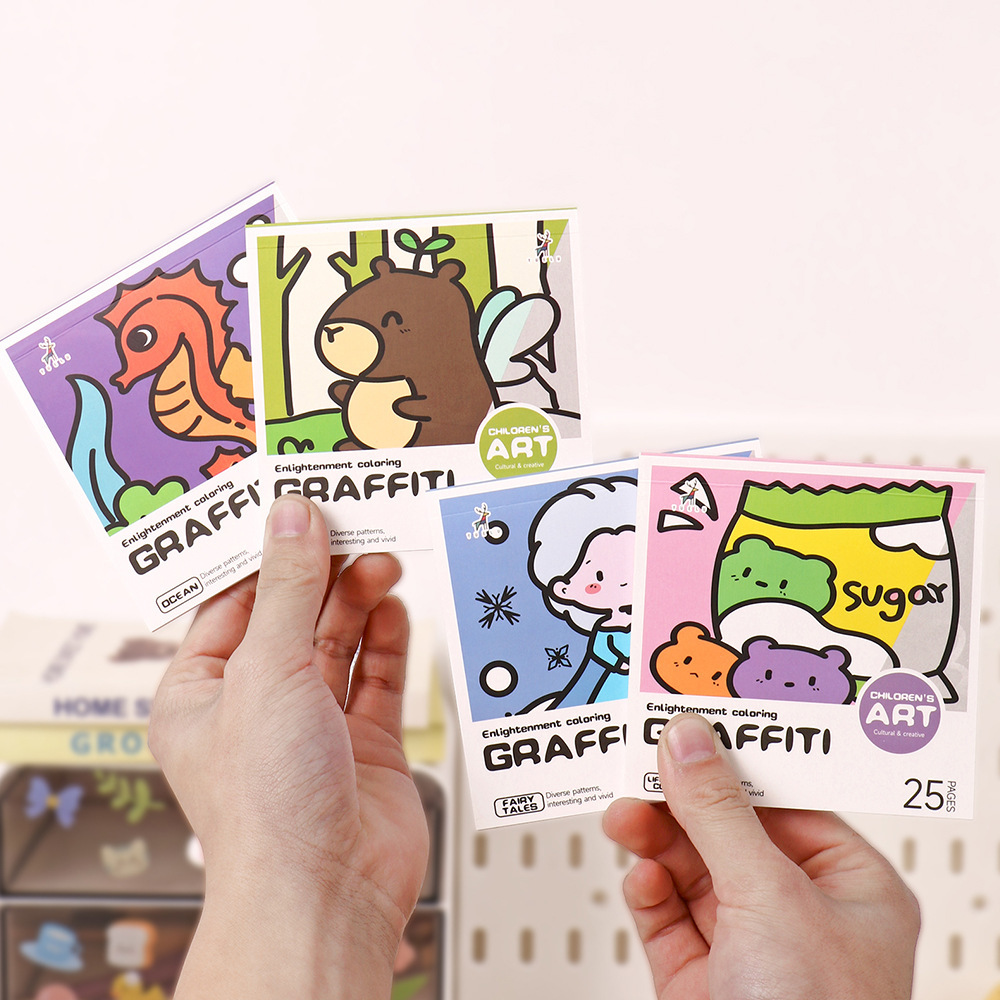 Cartoon Handy Coloring Book 25 - Art Craft Notebook recensione e prezzo