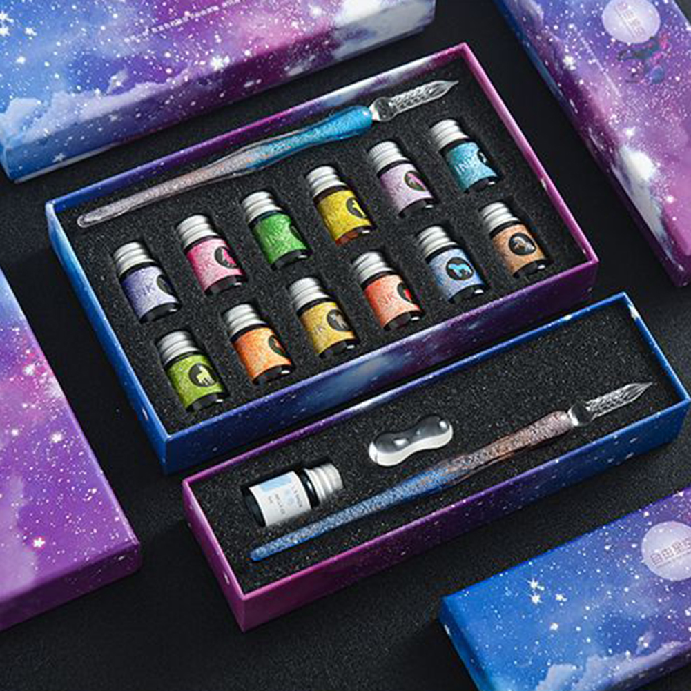 Calligraphy Glass Dip Pen Ink  - Calligraphy Pen Set recensione e prezzo
