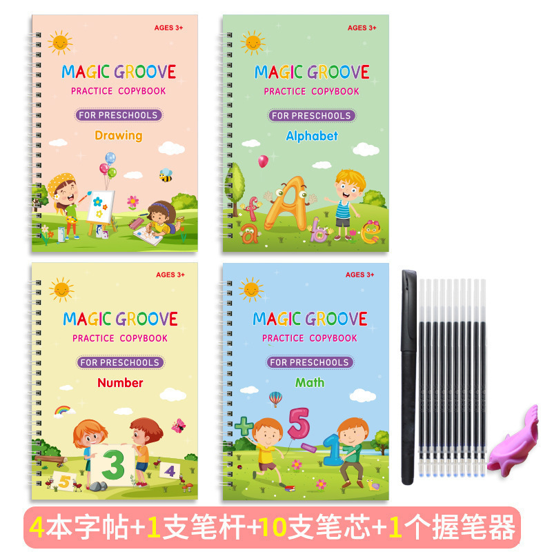 4 Books/set(free 1 Pen+10 Refi - Calligraphy Pen Set recensione e prezzo