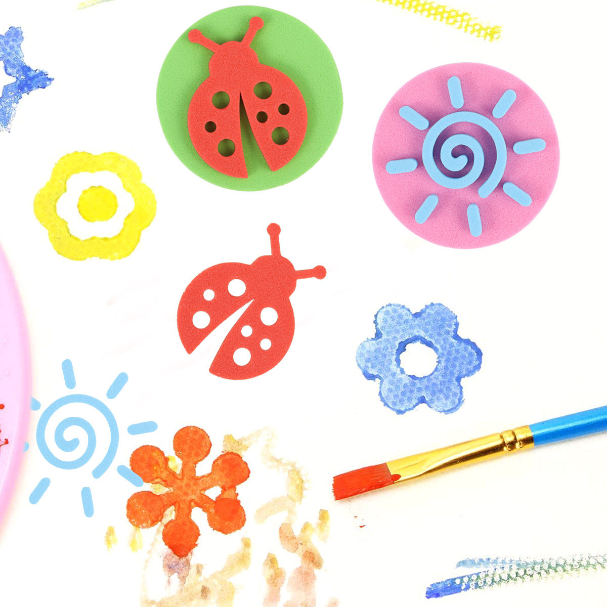 12Pcs Creative Painting Stampe - Art Craft Toddlers recensione e prezzo