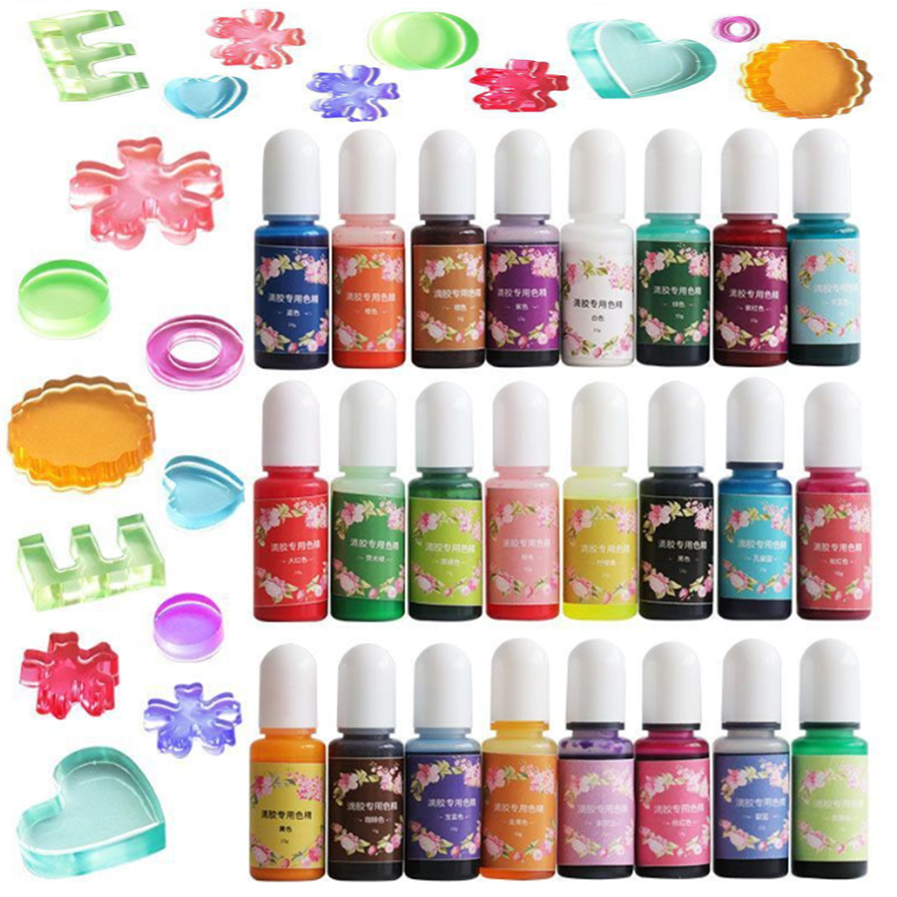 26 Colors 10ml Epoxy Resin Pig - Resin Pigment Powder recensione e prezzo