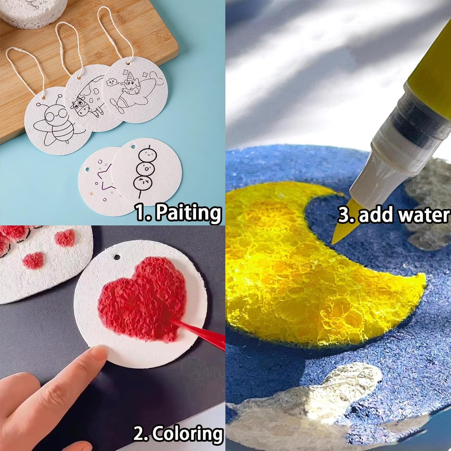 3D Puffy Foam Texture Painting - Art Craft Paper recensione e prezzo