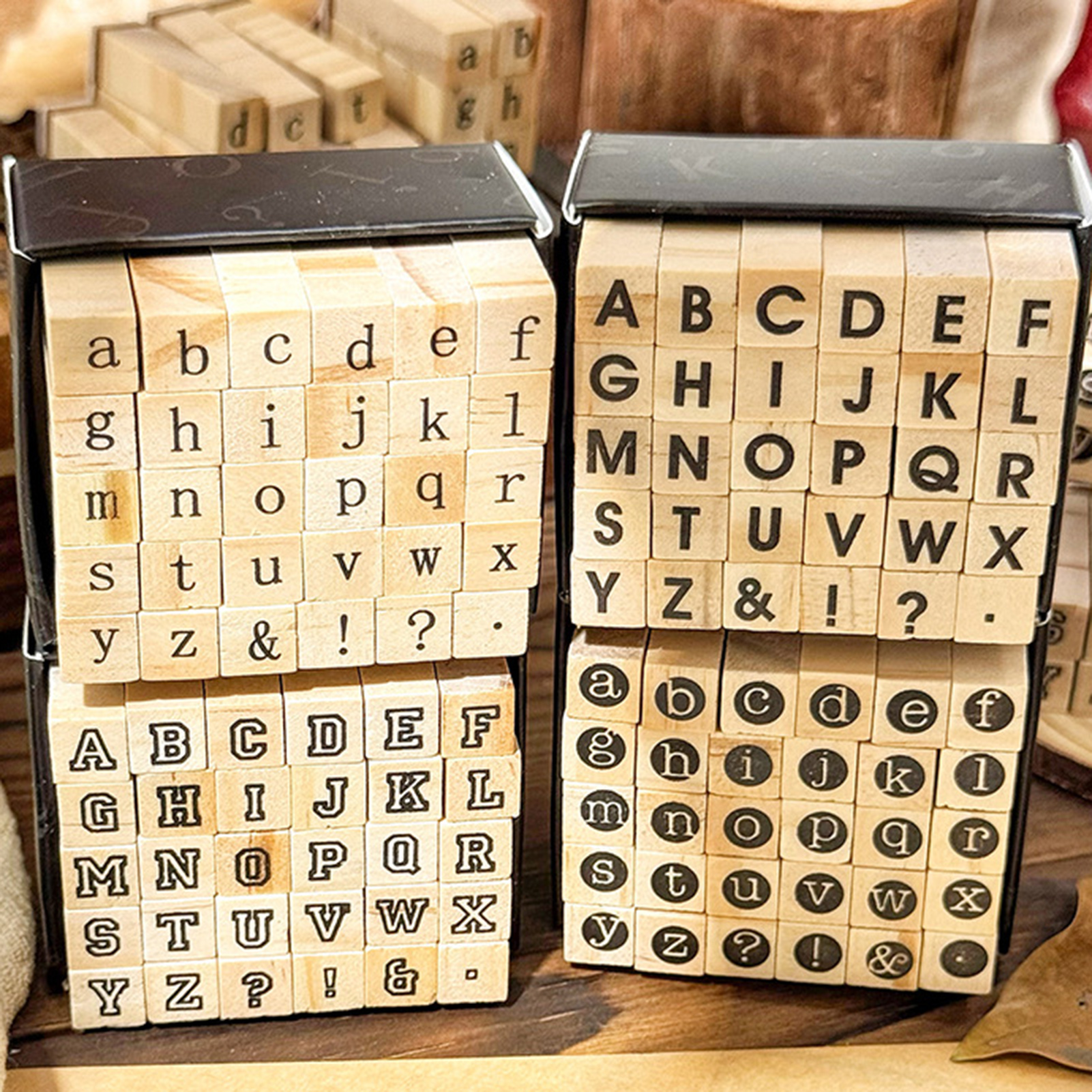 Creative Alphabet Wood Stamps  - Art Craft Show recensione e prezzo
