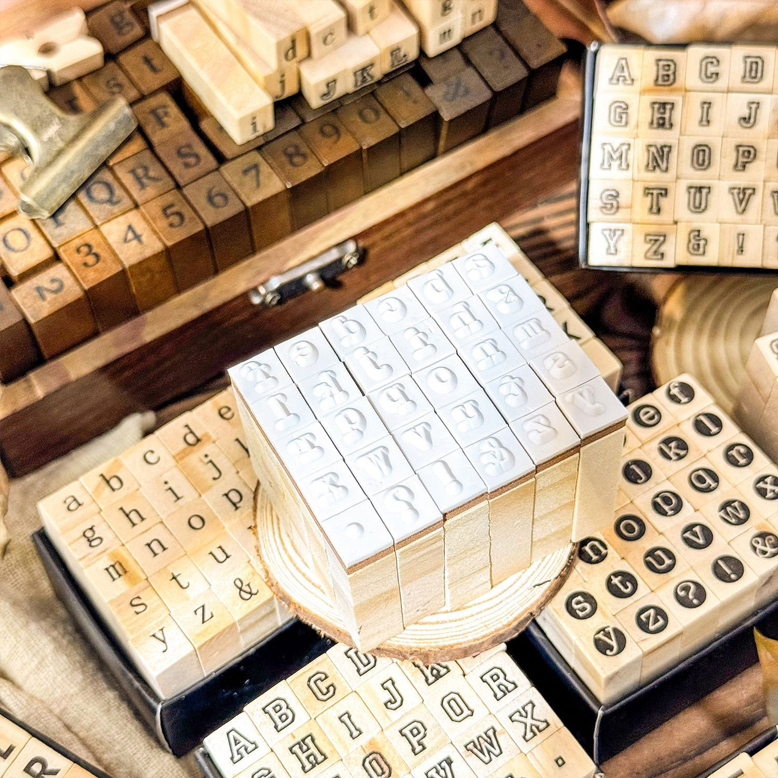 Creative Alphabet Wood Stamps  - Art Craft Show recensione e prezzo