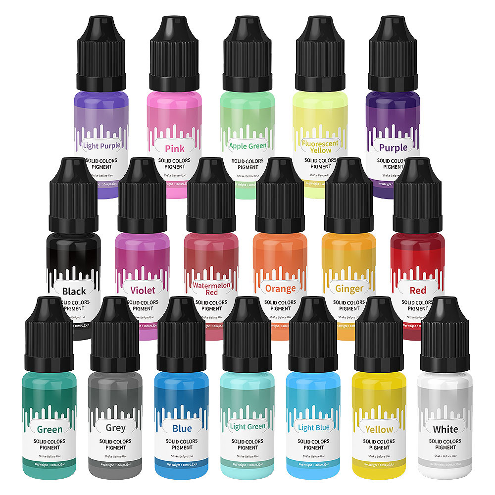 18Colors 10ml Macaron Solid Pa - Resin Pigment Powder recensione e prezzo