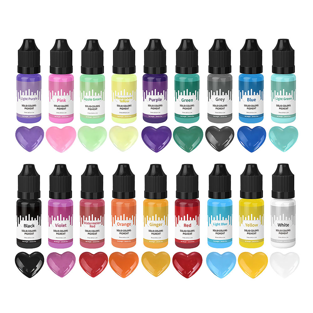18Colors 10ml Macaron Solid Pa - Resin Pigment Powder recensione e prezzo