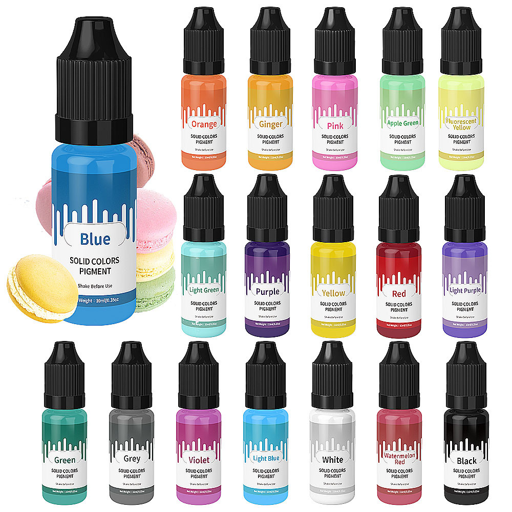 18Colors 10ml Macaron Solid Pa - Resin Pigment Powder recensione e prezzo
