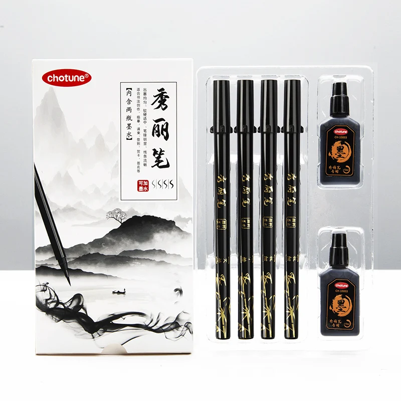 Brush Lettering Pens Set Black - Calligraphy Pen Set recensione e prezzo