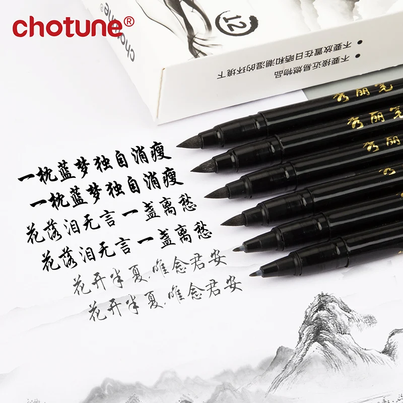 Brush Lettering Pens Set Black - Calligraphy Pen Set recensione e prezzo