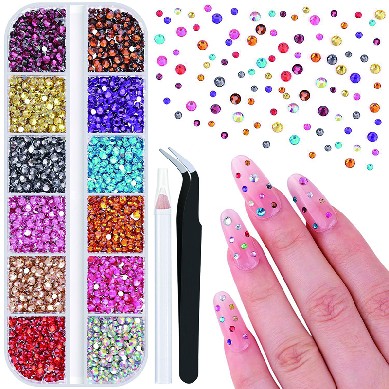 24 Color 2-Pack Glitter Nail A - Art Craft Notebook recensione e prezzo
