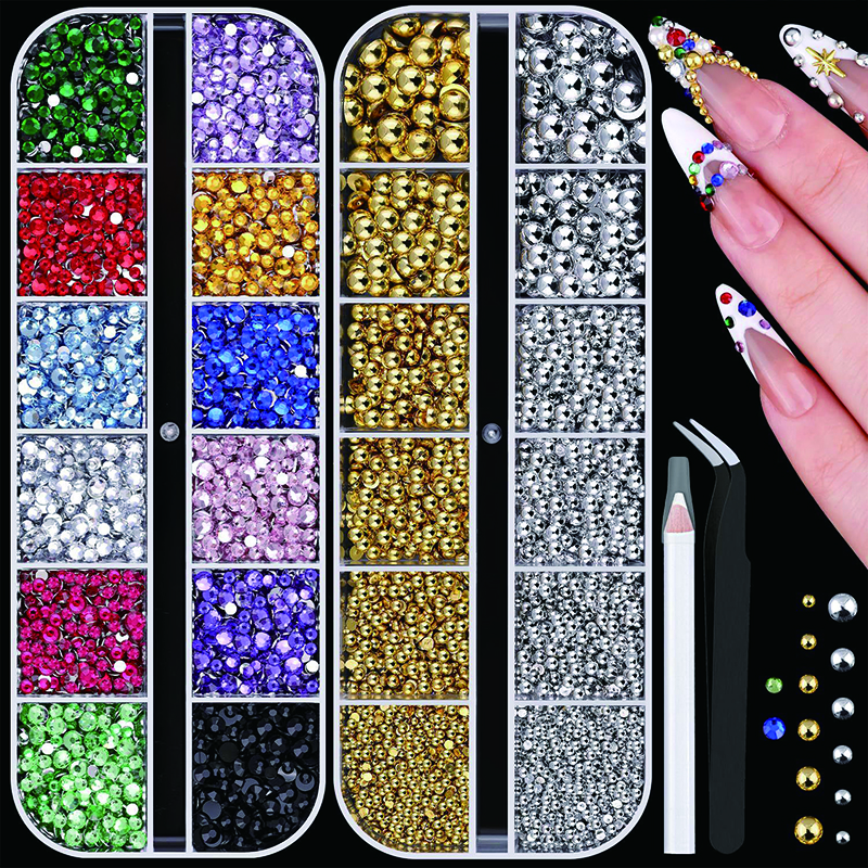 24 Color 2-Pack Glitter Nail A - Art Craft Notebook recensione e prezzo