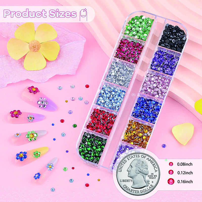 24 Color 2-Pack Glitter Nail A - Art Craft Notebook recensione e prezzo