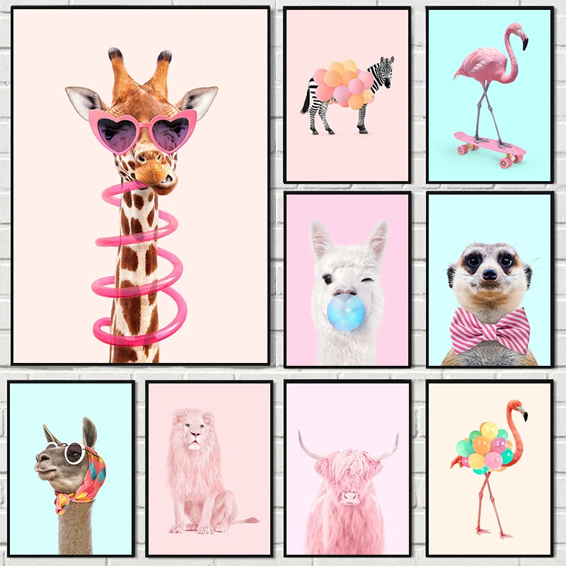 Funny Fashion Giraffe Zebra Fl - Art Craft Party recensione e prezzo