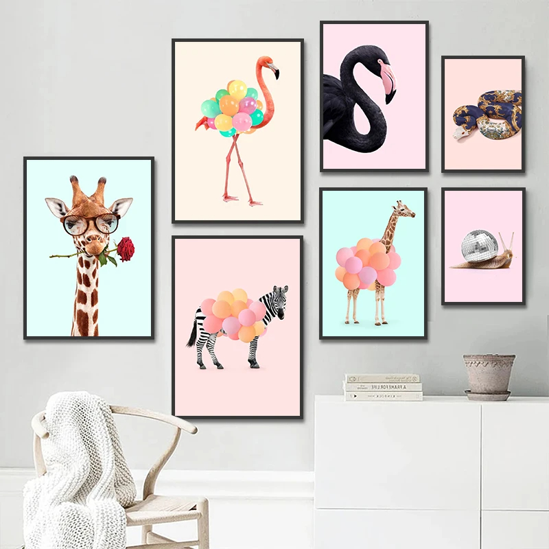 Funny Fashion Giraffe Zebra Fl - Art Craft Party recensione e prezzo