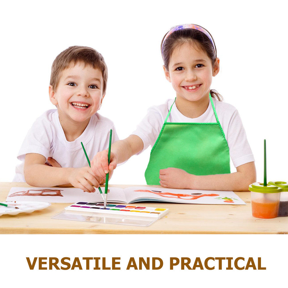 5Pcs Kids Aprons Non-Woven Pai - Art Craft Toddlers recensione e prezzo