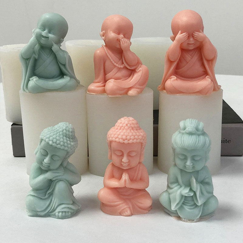 3D Little Monk Candle Silicone - Art Craft Show recensione e prezzo