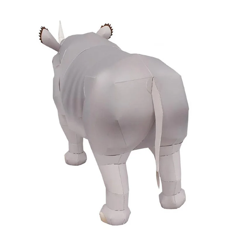 Rhinoceros Hook-lipped Handmad - Art Craft Cardboard recensione e prezzo