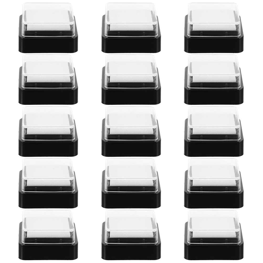 15pcs Ink Pads Ink Pads Blank  - Stamping Ink Pad recensione e prezzo