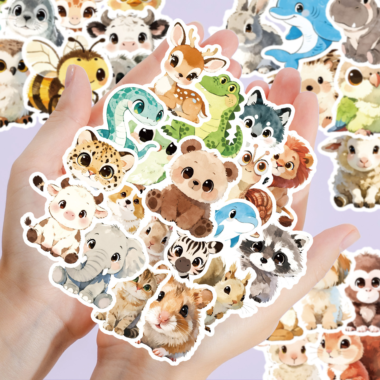 56Pcs Cute Animal Cartoon Graf - Art Craft Notebook recensione e prezzo