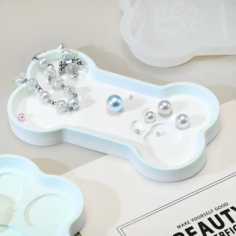 Diy Dog Bone-shaped Tray Gypsu - Art Craft Show recensione e prezzo