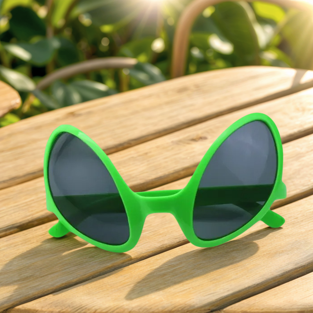 Green Alien Martian Quirky Sun - Art Craft Party recensione e prezzo