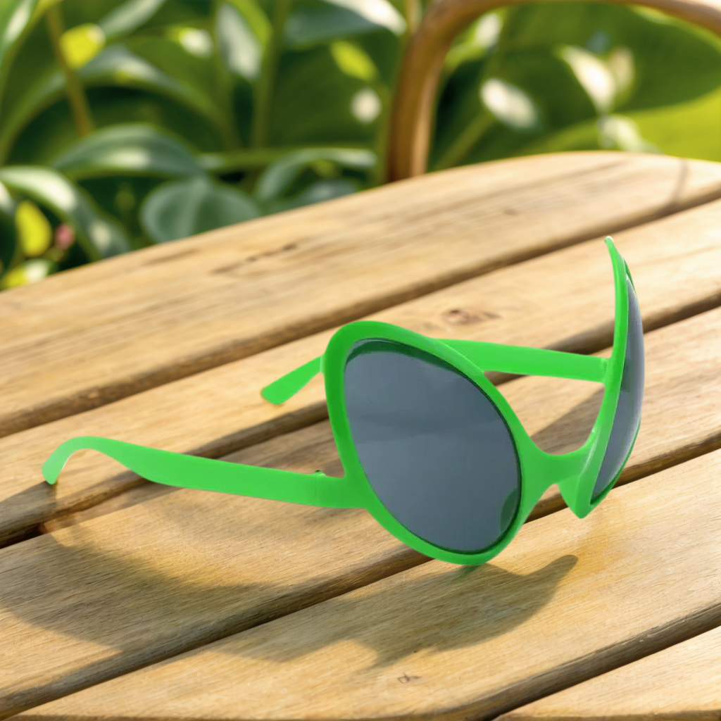 Green Alien Martian Quirky Sun - Art Craft Party recensione e prezzo