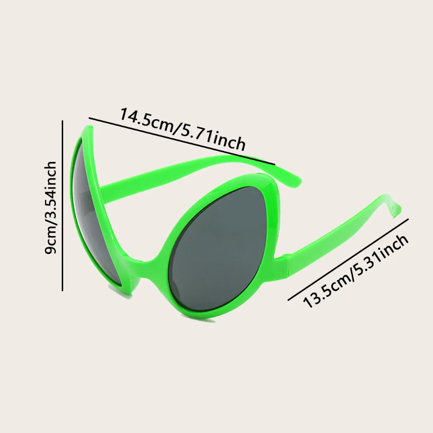 Green Alien Martian Quirky Sun - Art Craft Party recensione e prezzo