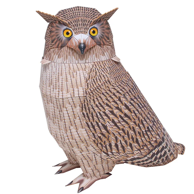 Blakiston's Fish Owl Handmade  - Art Craft Cardboard recensione e prezzo
