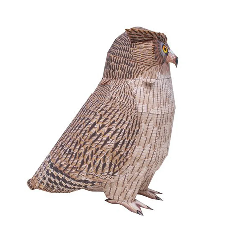 Blakiston's Fish Owl Handmade  - Art Craft Cardboard recensione e prezzo