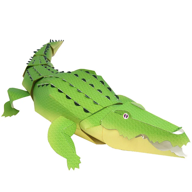 Crocodile Folding Origami Art  - Art Craft Cardboard recensione e prezzo