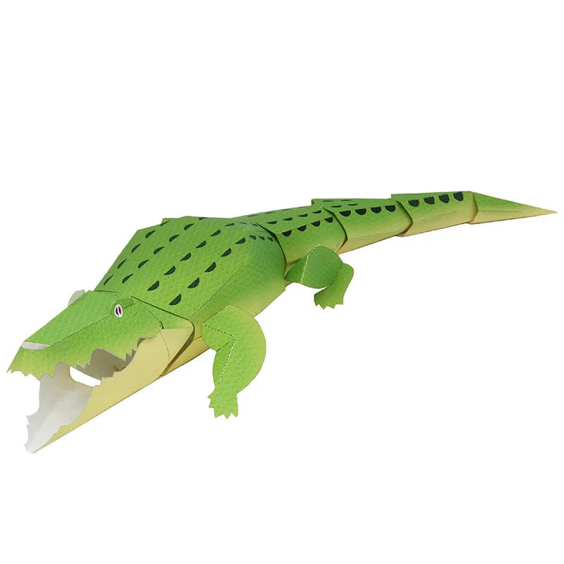 Crocodile Folding Origami Art  - Art Craft Cardboard recensione e prezzo