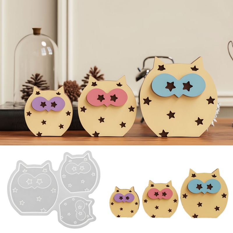 Owl Desktop Ornament Silicone  - Art Craft Show recensione e prezzo