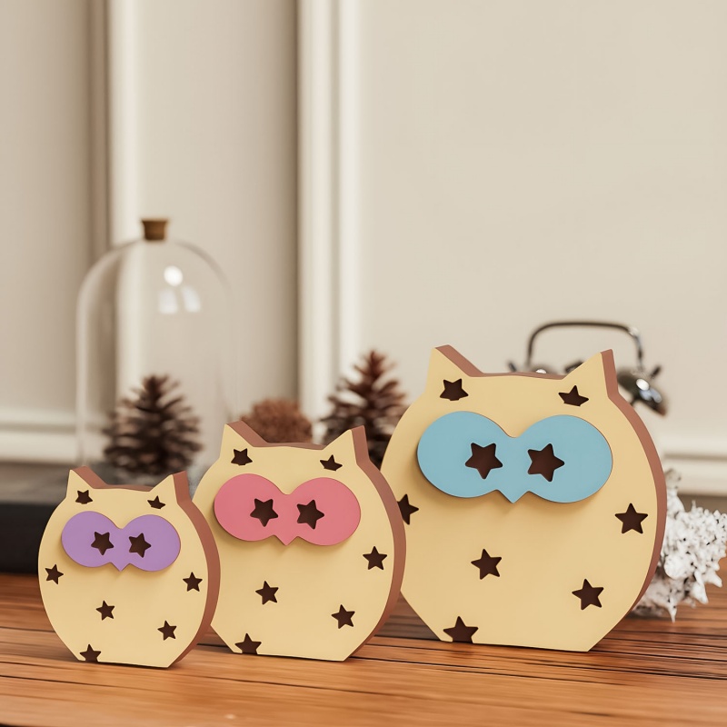 Owl Desktop Ornament Silicone  - Art Craft Show recensione e prezzo