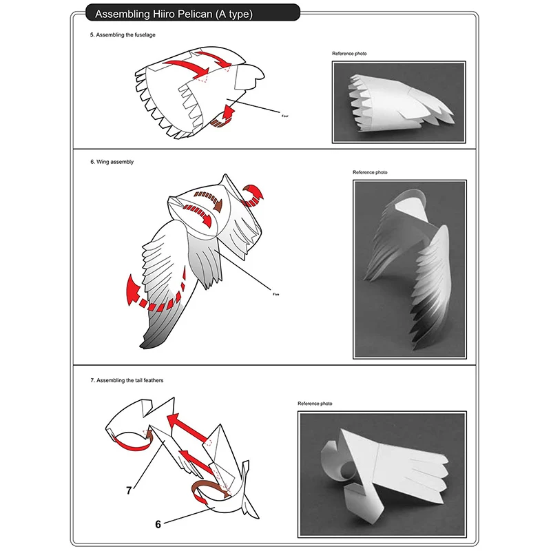 Dalmatian Pelican Origami Art  - Art Craft Cardboard recensione e prezzo