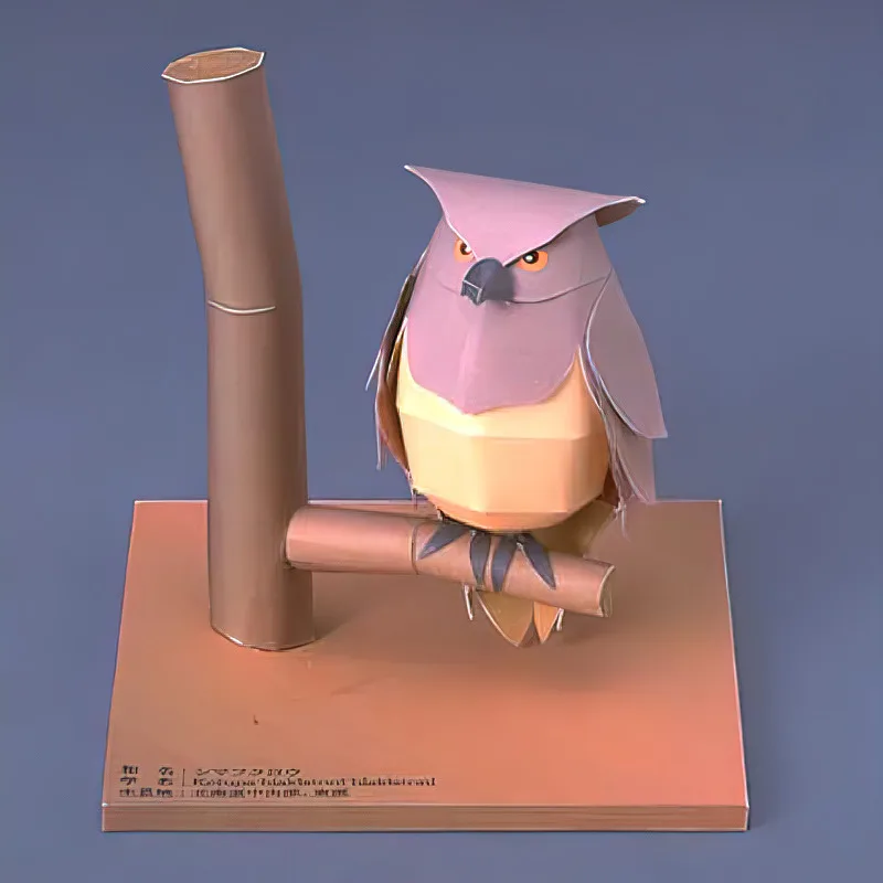 Blakiston's Fish Owls Origami  - Art Craft Cardboard recensione e prezzo