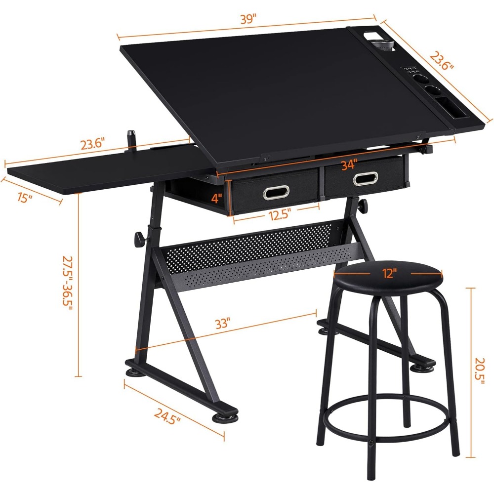 Art Craft Table with Adjustabl - Art & Craft Paper Origami recensione e prezzo
