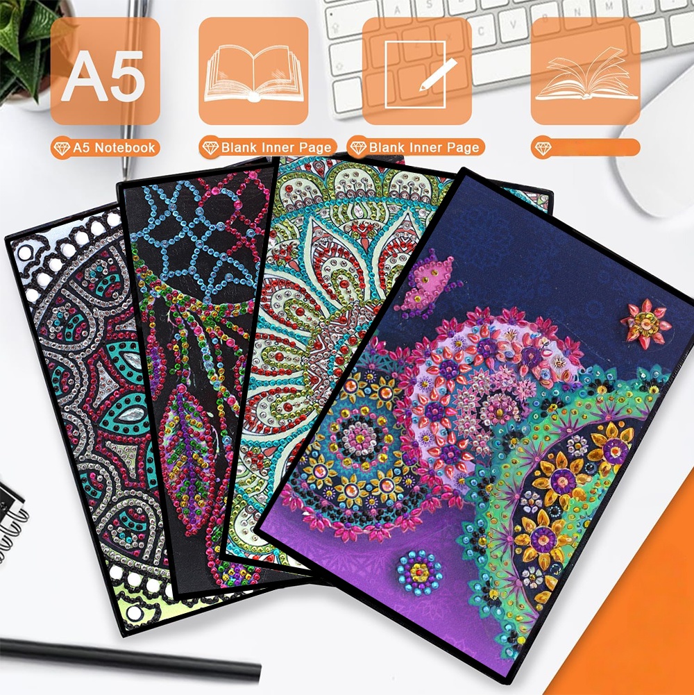 One mandala pattern, DIY irreg - Art Craft Notebook recensione e prezzo