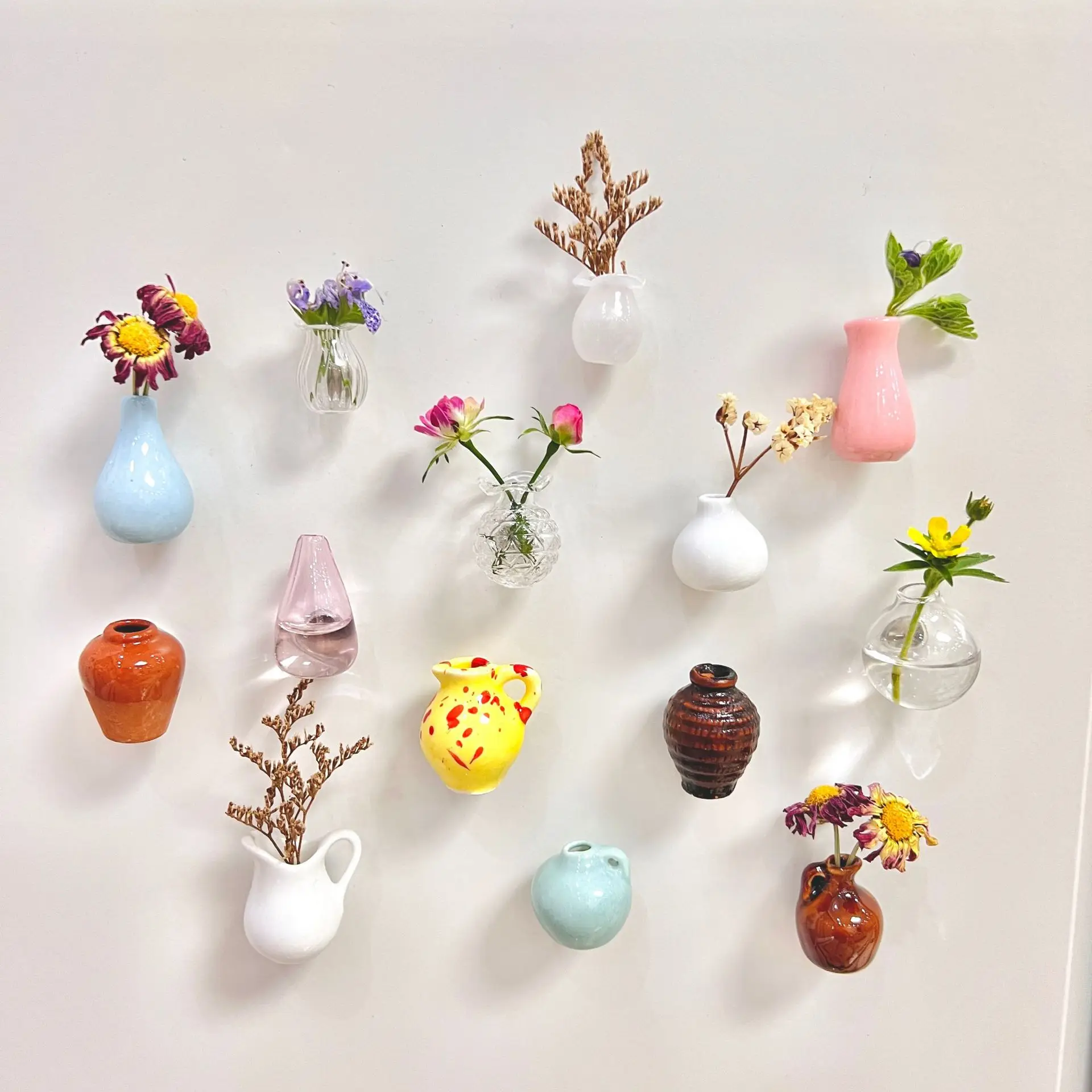 Creative Cute MINI Glass Vase  - Art Craft Magnet recensione e prezzo