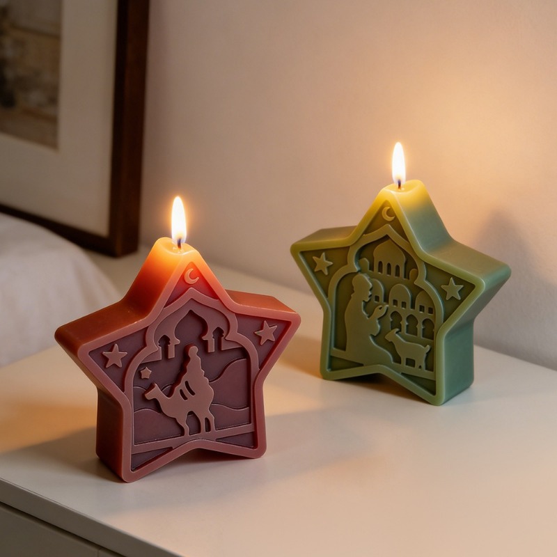 mosque candle mold soft star m - Art Craft Show recensione e prezzo