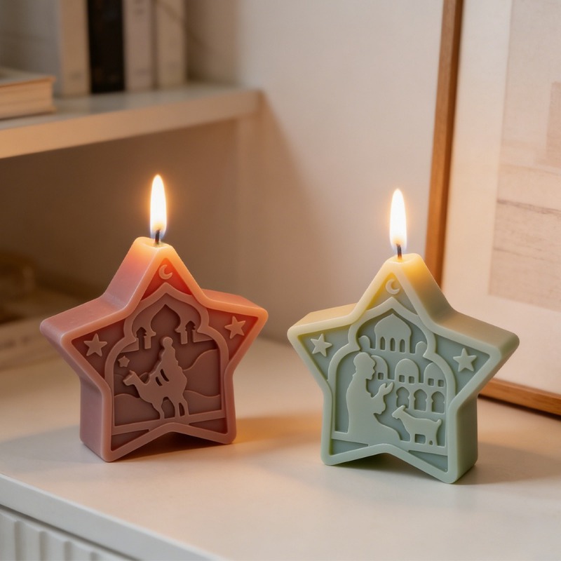 mosque candle mold soft star m - Art Craft Show recensione e prezzo