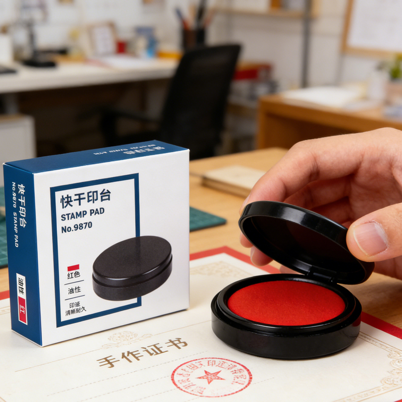 1pcs Red Ink Pad for Stamping  - Stamping Ink Pad recensione e prezzo