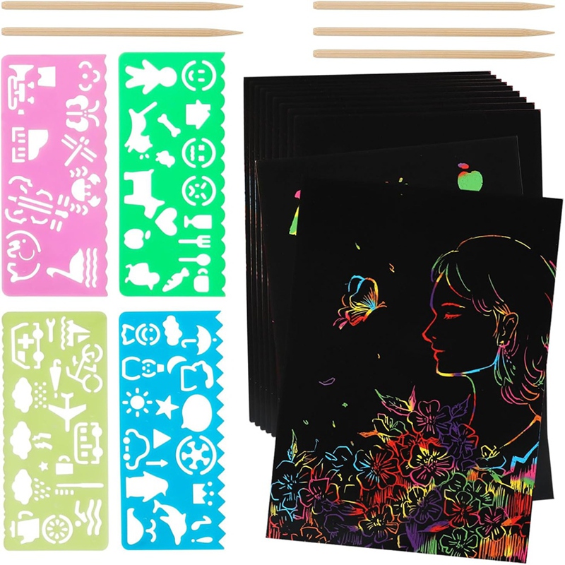 Scratch Paper Art Set, Black C - Art Craft Party recensione e prezzo