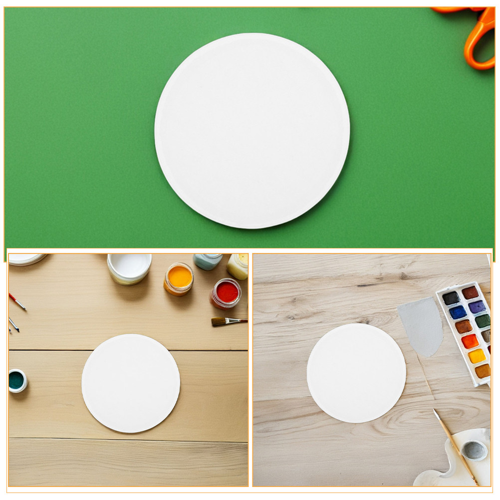 100Pcs Round Painting Cardboar - Art Craft Cardboard recensione e prezzo